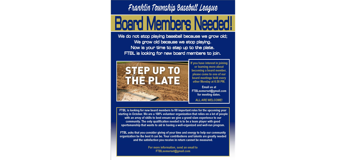 Join the FTBL Board