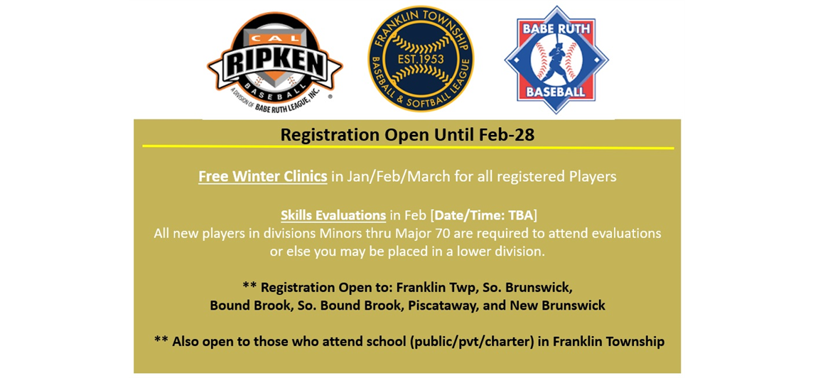 2022 Spring Registration
